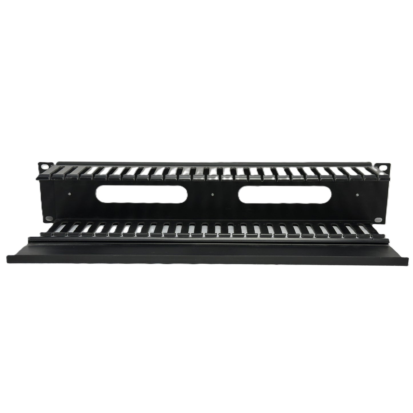 Organizador Separador de Cables 2 UR para uso en rack redes Networking
