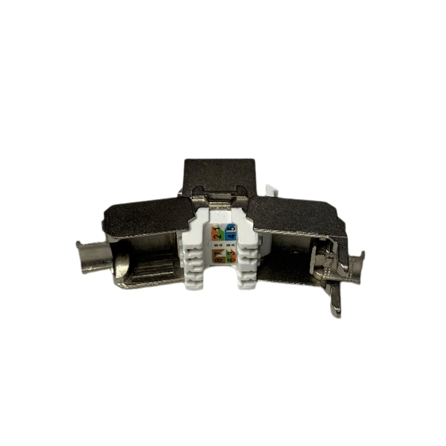 Jack Rj-45 Conector Hembra De Redes Metalico Blindado Categoria 6A