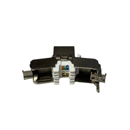 Jack Rj-45 Conector Hembra De Redes Metalico Blindado Categoria 6A