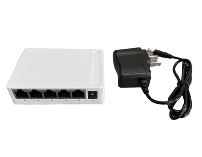 Switch de Redes de 5 puertos Gigabit 10/100/1000 marca Anera