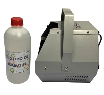 Combo Maquina de Burbujas + 1 Litro de Liquido de Burbujas