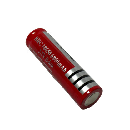 Pila 18650 Recargable Li-Ion 3.7 V 6800 mAh marca Maxday