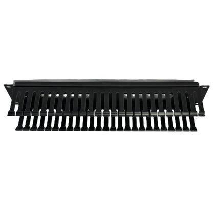Organizador Separador de Cables 2 UR para uso en rack redes Networking