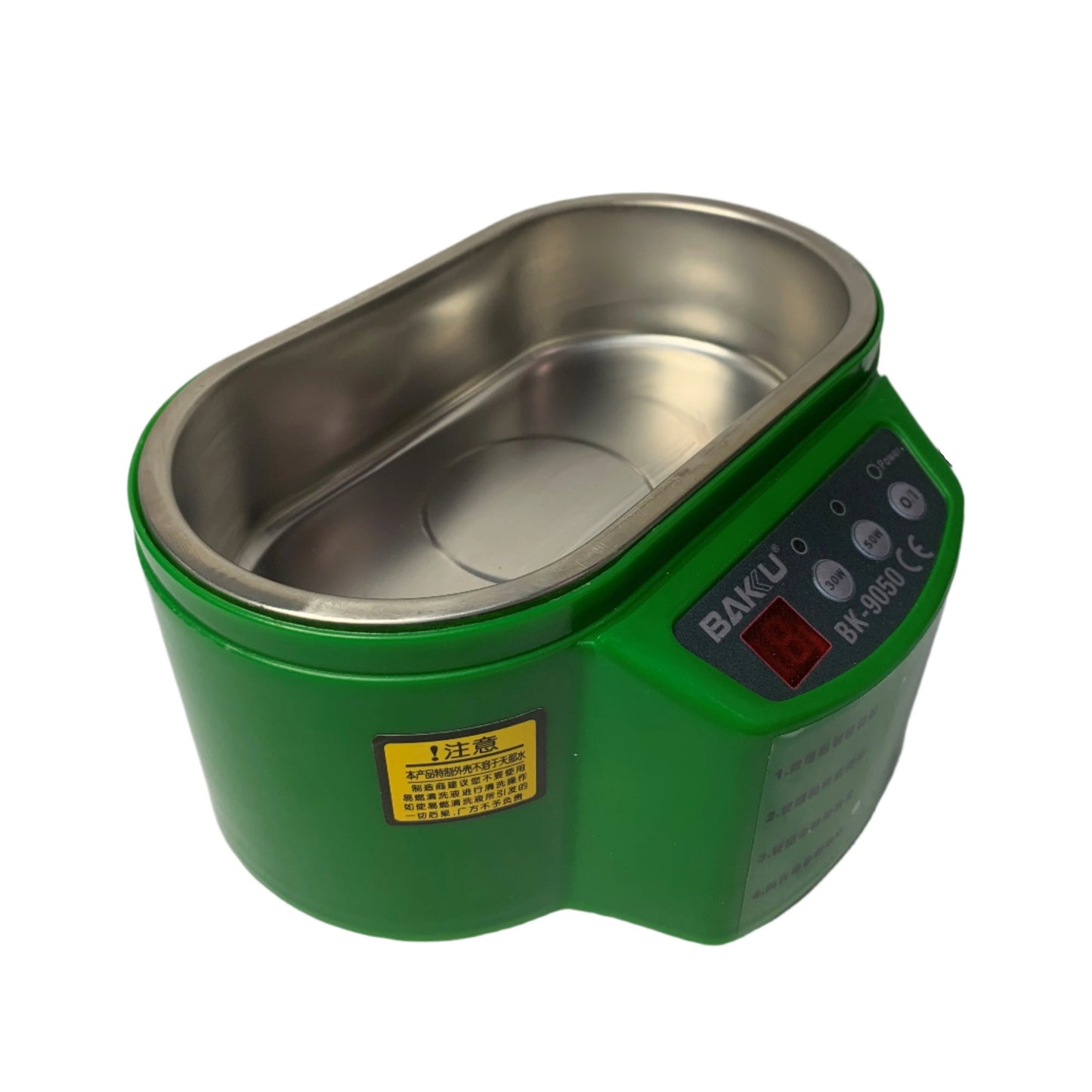 Lavadora Limpiadora Ultrasonica Digital Verde marca Baku BK-9050