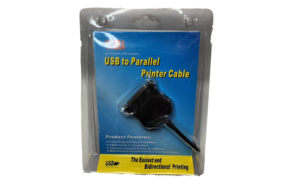 Cable Convertidor de USB a Paralelo DB25 Hembra
