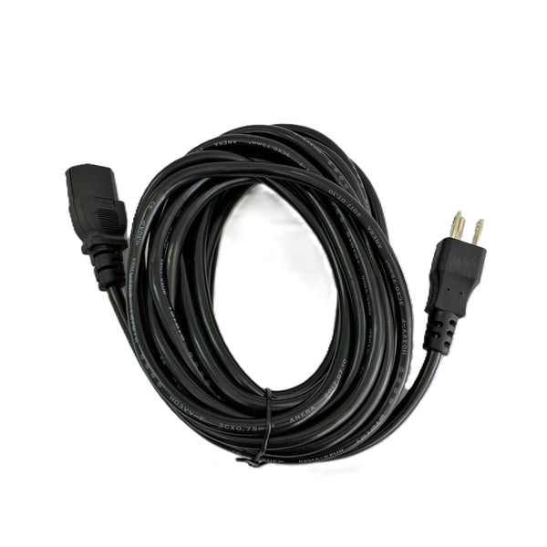 Cable de Energia o de Poder 5 metros IEC320C13 laptop, PC, TV, monitor