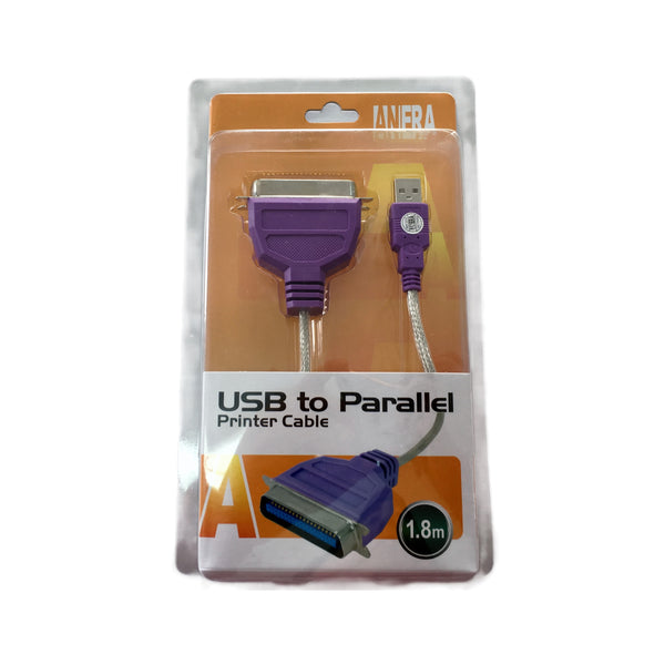 Cable Convertidor de USB a Paralelo Centronics