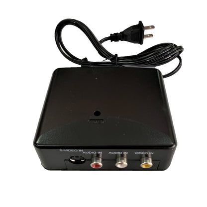 Convertidor Modulador para señal de TV de R.C.A. a Coaxial