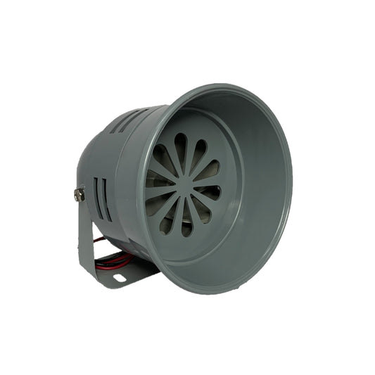 Sirena para Alarma funcionamiento a 110 Vac Color Gris