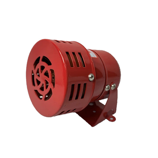 Sirena para Alarma funcionamiento a 110 Vac Color Roja