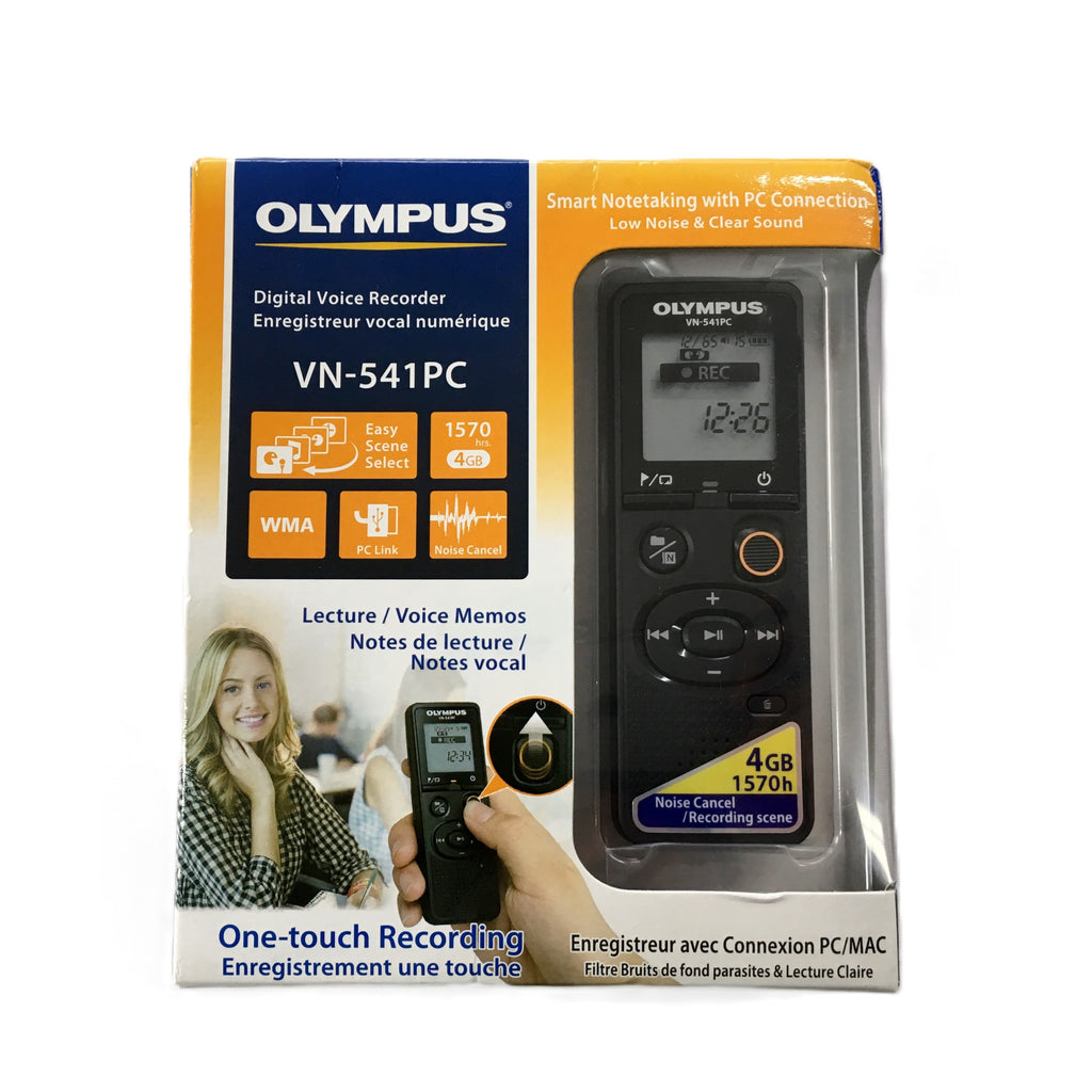 Grabadora de periodista digital de voz 4 GB marca Olympus