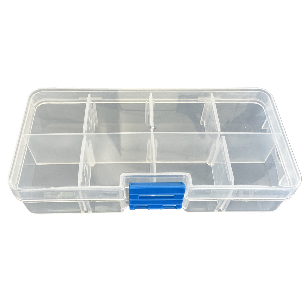 Organizador plastico caja para almacenaje 14 x 7 x 3 cm