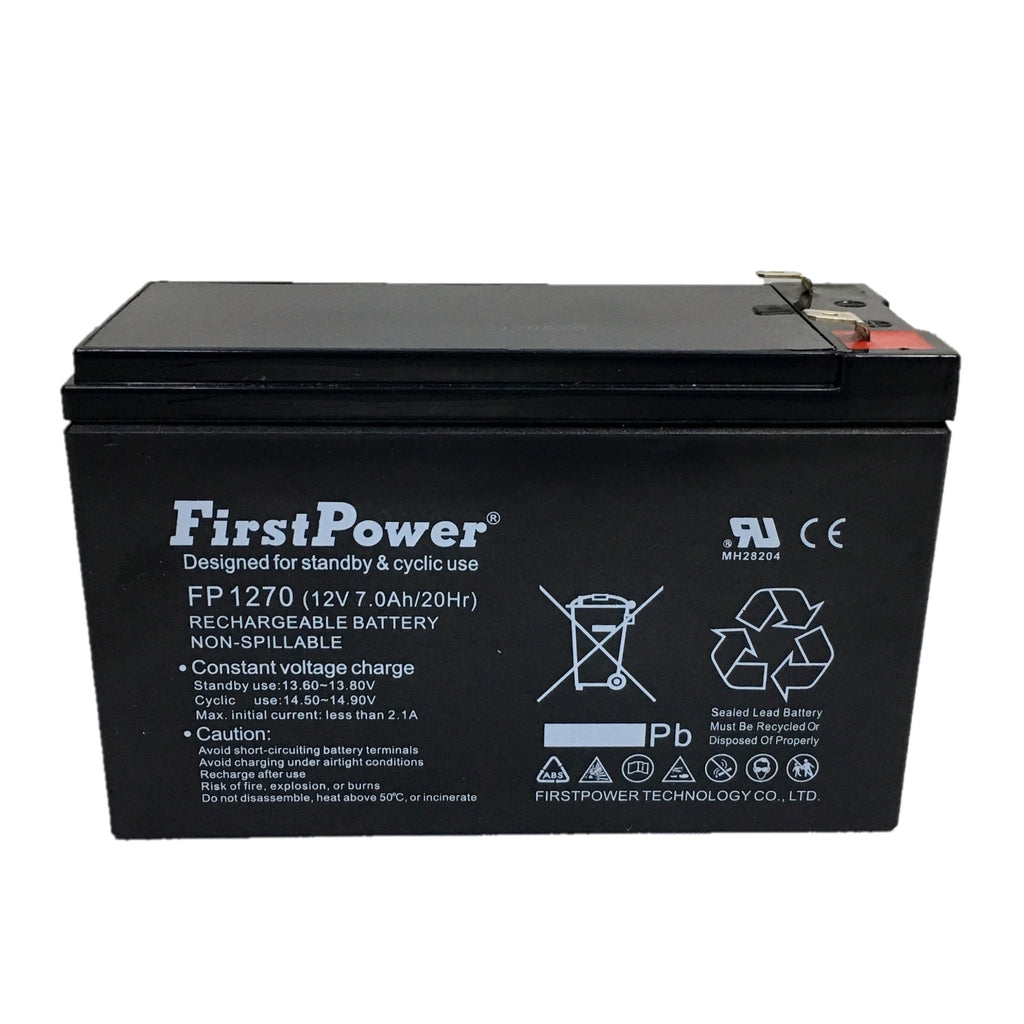 Bateria Seca Recargable 12 V 7 Ah sellada marca First Power