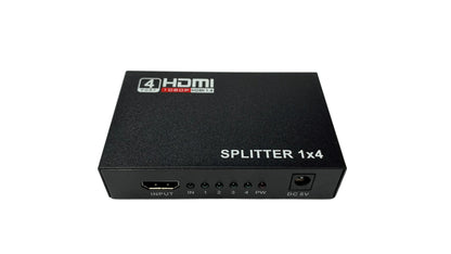 Splitter Multiplicador HDMI de 1 entrada a 4 salidas