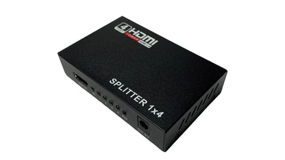 Splitter Multiplicador HDMI de 1 entrada a 4 salidas