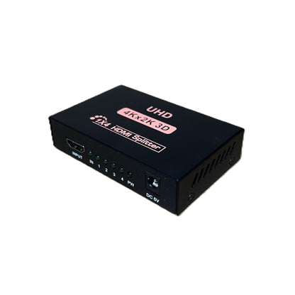 Splitter Multiplicador HDMI de 1 entrada a 4 salidas