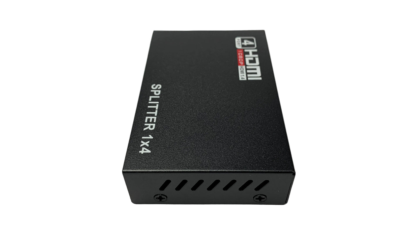 Splitter Multiplicador HDMI de 1 entrada a 4 salidas