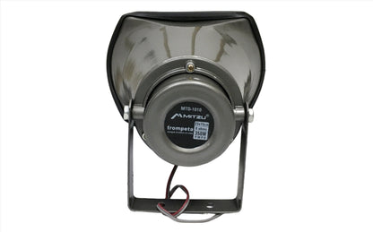 Combo Amplificador de Perifoneo 30 W Radio FM Bluetooth y USB + Corneta de Perifoneo Rectangular