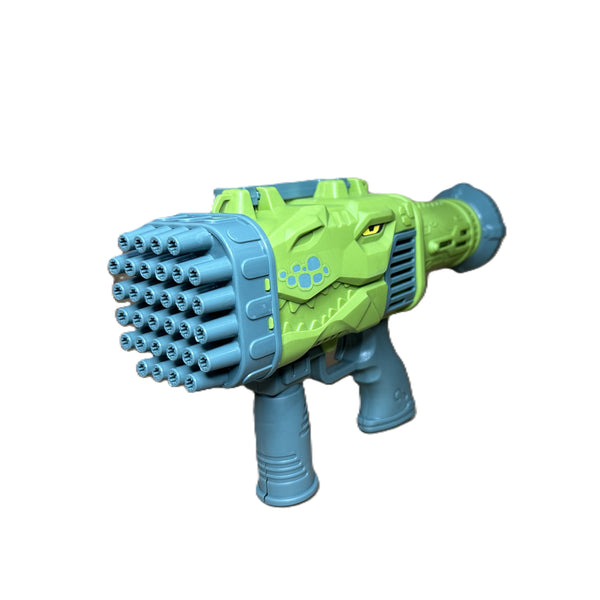 Pistola de burbujas diseño de Dinosaurio Bazooka Juguete infantil