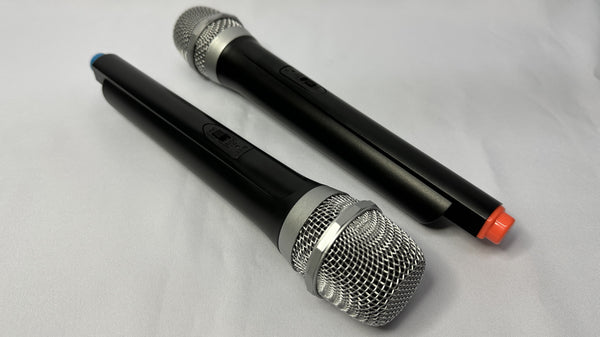 Microfono Inalambrico Doble Semi Profesional UHF SN-87