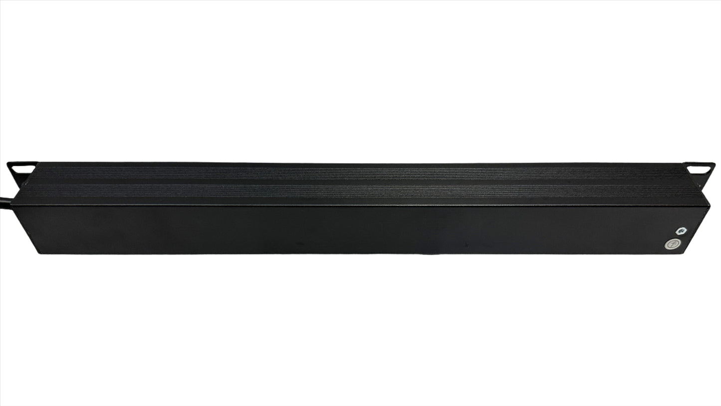 PDU Regleta Electrica Multitoma Horizontal 8 Tomas para Rack