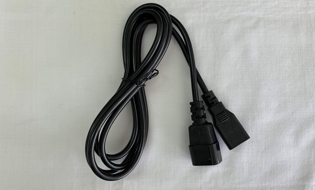 Cable de Energia o de Poder macho - hembra 1.8 metros IEC320C13 a IEC320C14