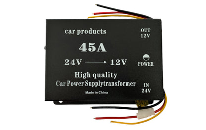 Inversor de Voltaje de 24 Vdc a 12 Vdc 45 Amperios