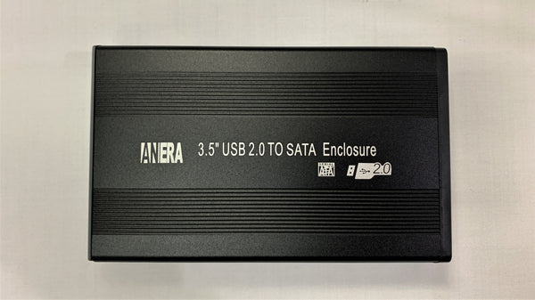 Case Enclosure USB 2.0 para Disco Duro SATA 3.5 pulgadas