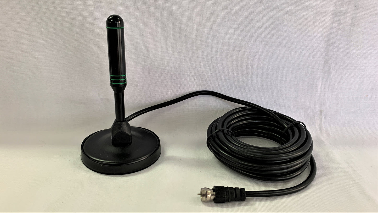 Antena Magnetica para TV con cable de 5 metros de longitud