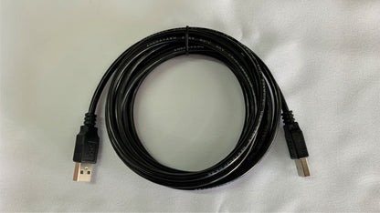 Cable USB conector macho en ambos extremos 3 metros de longitud