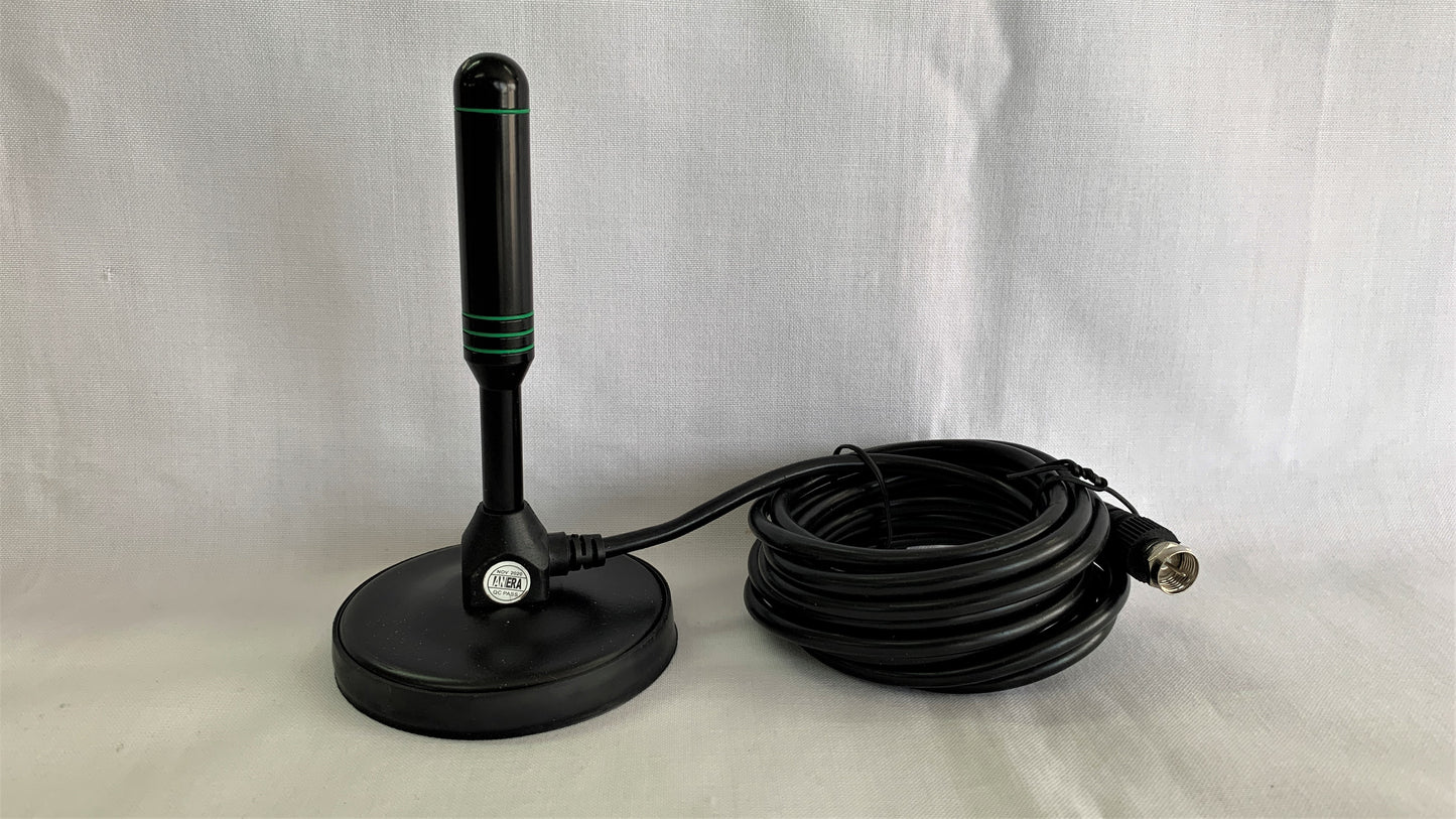 Antena Magnetica Digital para TV con cable de 3 metros de longitud