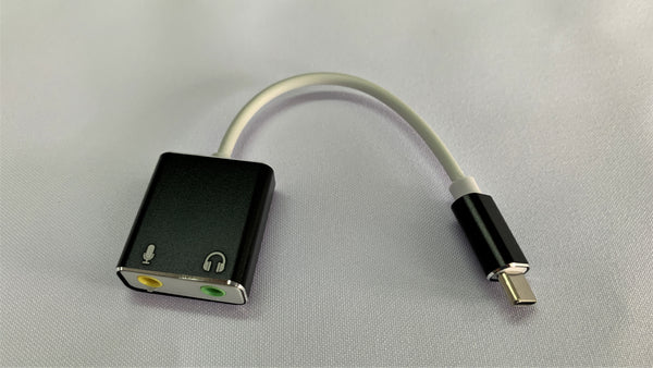 Tarjeta de Sonido externa USB tipo C 7.1 canales virtuales