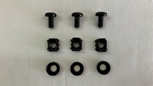 Kit de Tornillos Tuercas y Arandelas de montaje para rack 50 unidades