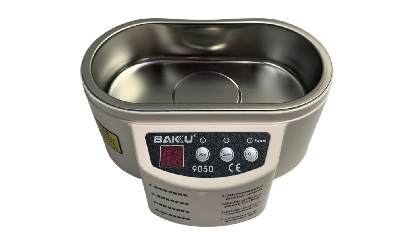 Lavadora Limpiadora Ultrasonica Digital Blanca marca Baku BK-9050