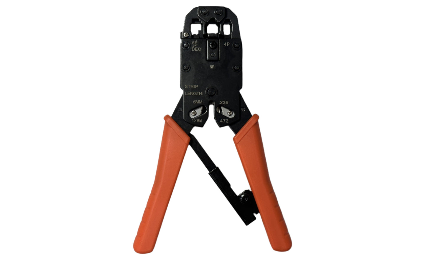 Ponchadora Profesional de Redes para conectores RJ-45 RJ-12 RJ-11
