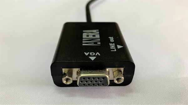 Convertidor Adaptador de HDMI a VGA + Audio auxiliar Full HD