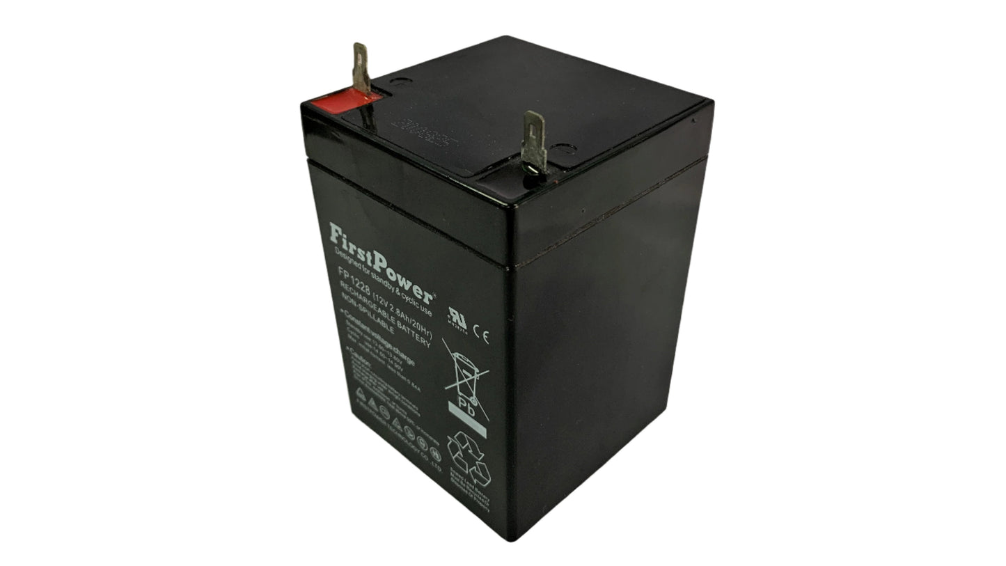 Bateria Seca Recargable 12 V 2.8 Ah sellada marca First Power