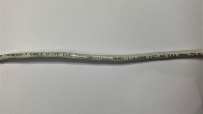 Bobina de Cable UTP Categoria 6A 100% Cobre 305 mts marca Powest