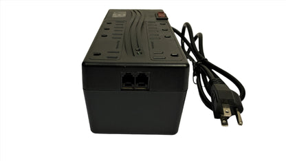 Regulador de Voltaje de 1200 VA 8 tomas marca Anera
