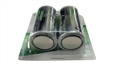 Pilas recargables tamaño D 2500 mAh marca Energizer