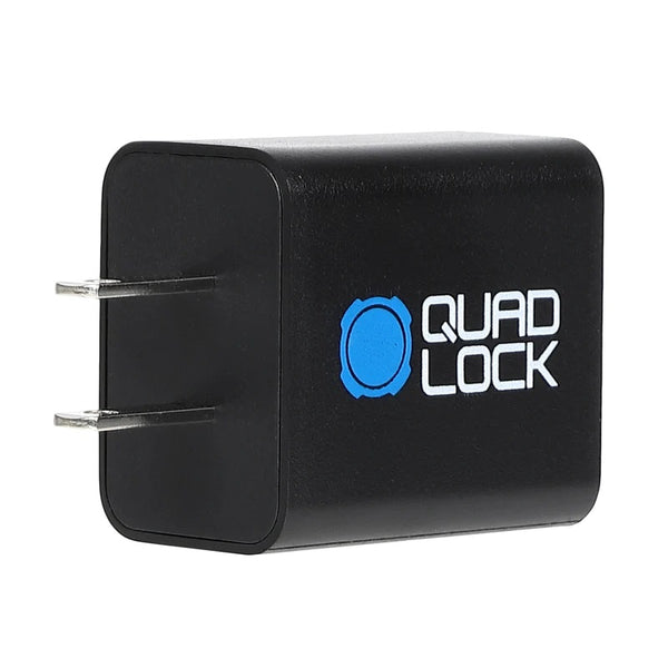 Cargador USB tipo C Quick Charge de 30 Watts marca QuadLock