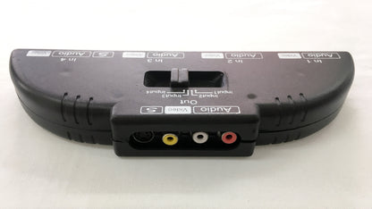 Selector Switch RCA de Audio y Video 4 entradas a 1 salida
