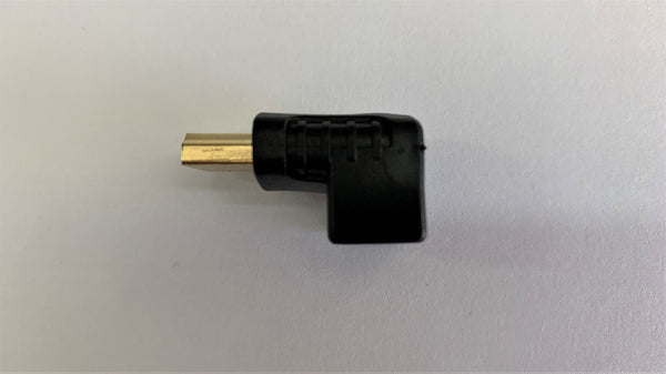 Conector union en L para HDMI conectores Hembra - Macho