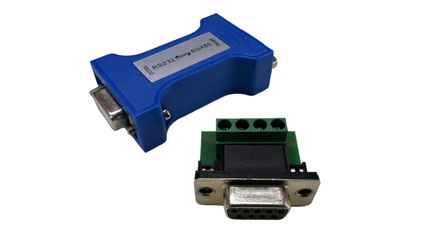 Convertidor bidireccional de RS-232 a RS-485 con 4 borneras RS232 RS485