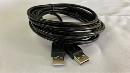 Cable USB conector macho en ambos extremos 3 metros de longitud