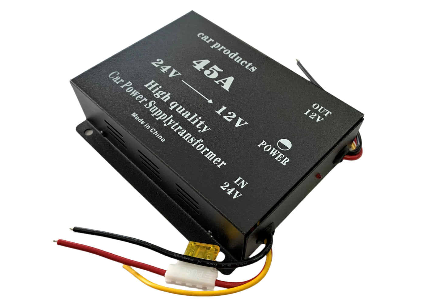 Inversor de Voltaje de 24 Vdc a 12 Vdc 45 Amperios