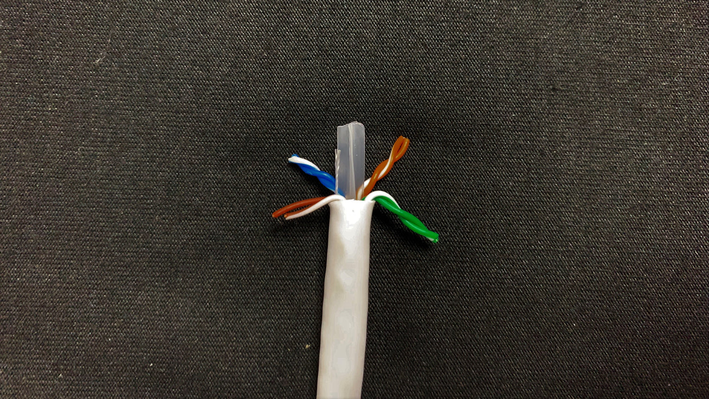 Bobina de Cable UTP Categoria 6A 100% Cobre 305 mts marca Powest