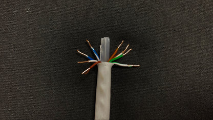 Bobina de Cable UTP Categoria 6A 100% Cobre 305 mts marca Powest