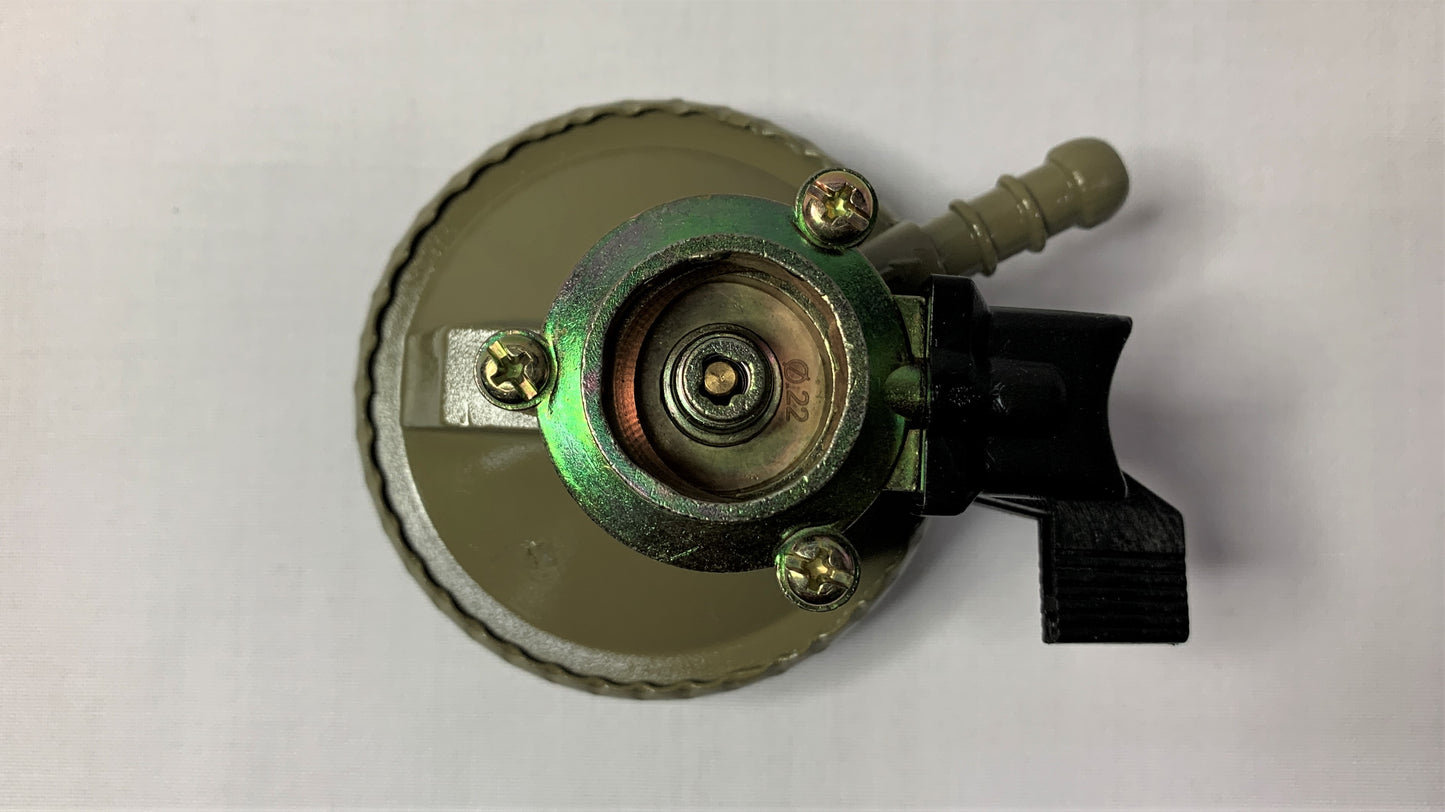 Valvula metalica de gas para tanques de uso domestico marca Asgas