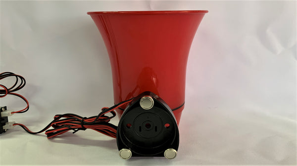Amplificador de Perifoneo para Auto con Sirena de 6 tonos USB y grabacion